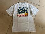 Daily paper shirt wit mt. S, Kleding | Heren, T-shirts, Wit, Ophalen of Verzenden, Zo goed als nieuw, Daily Paper