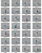28 verschillende Smurfen, 3.5 cm, Verzamelen, Smurfen, Ophalen of Verzenden, Zo goed als nieuw, Verschillende Smurfen, Poppetje, Figuurtje of Knuffel