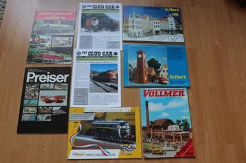 Preiser Vollmer Kibri Hema Roco catalogus trein locomotief  beschikbaar voor biedingen