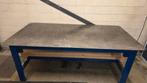 Stalen lastafel/werktafel, Doe-het-zelf en Verbouw, Ophalen, Gebruikt, 120 tot 170 cm