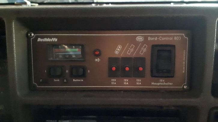 controle paneel Bordcontrol oa Dethleff Dehleffs bedien, Caravans en Kamperen, Camper-accessoires, Gebruikt, Verzenden