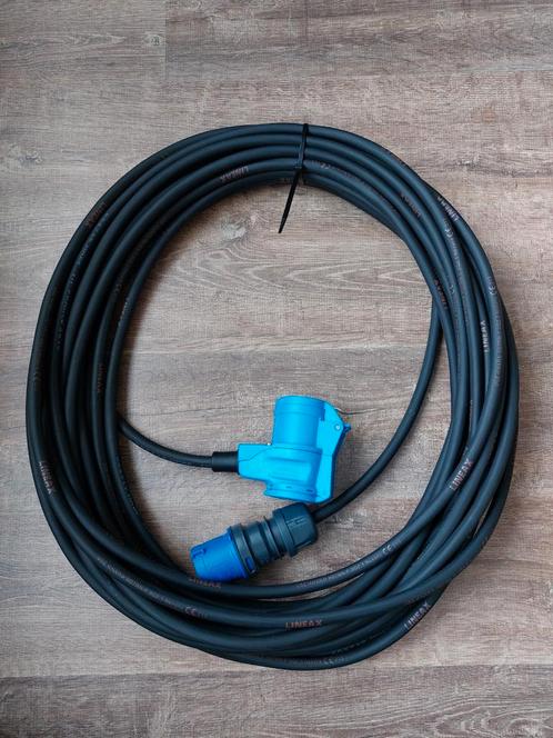 15m Lineax Neopreen H07RN-F 3x2,5mm2 Haakse CEE Verlengkabel, Caravans en Kamperen, Caravan accessoires, Nieuw, Ophalen of Verzenden