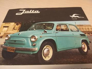 Jaren 60 Nederlands Jalta brochure Rusland kopie Fiat 600 beschikbaar voor biedingen