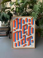 Studio Boot poster, gedrukt, inclusief baklijst, Heimat, Verzamelen, Ophalen of Verzenden, Zo goed als nieuw, A1 t/m A3, Film en Tv