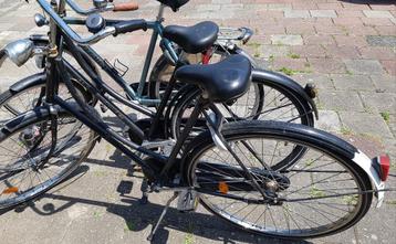 Tweej dames fietsen