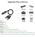 Keyboard muziektoetsenbord naar USB 3 meter kabel midi 5pin, Muziek en Instrumenten, Kabels en Stekkers, Nieuw, Ophalen of Verzenden
