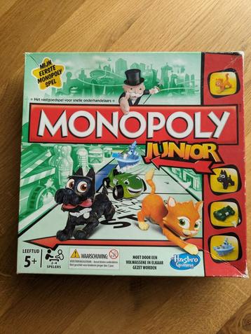 Monopoly Junior - Gebruikt & Compleet beschikbaar voor biedingen