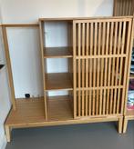 Ikea Nordkisa Bamboe Kledingkast - Zo Goed Als Nieuw!, Huis en Inrichting, Ophalen, 100 tot 150 cm, Zo goed als nieuw, 25 tot 50 cm