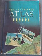 Geïllustreerde Atlas Europa - 1954, Gelezen, Overige atlassen, 1800 tot 2000, Europa Overig