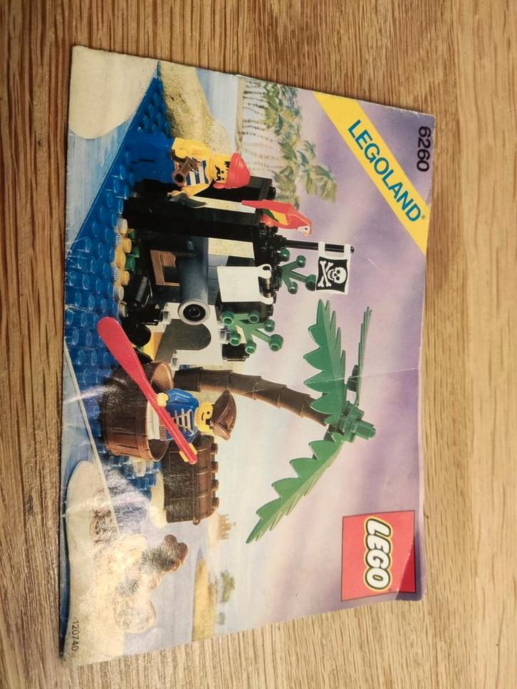 Lego Pirates 6260 - Pirateneiland, Kinderen en Baby's, Speelgoed | Duplo en Lego, Gebruikt, Lego, Complete set, Ophalen of Verzenden