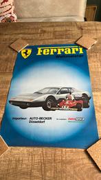 Vintage Poster Ferrari, Ophalen of Verzenden, Zo goed als nieuw, Auto's