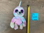 Nieuwe zgan TY knuffel luiaard Cooper 20cm pluche, Ophalen, Zo goed als nieuw, Overige typen