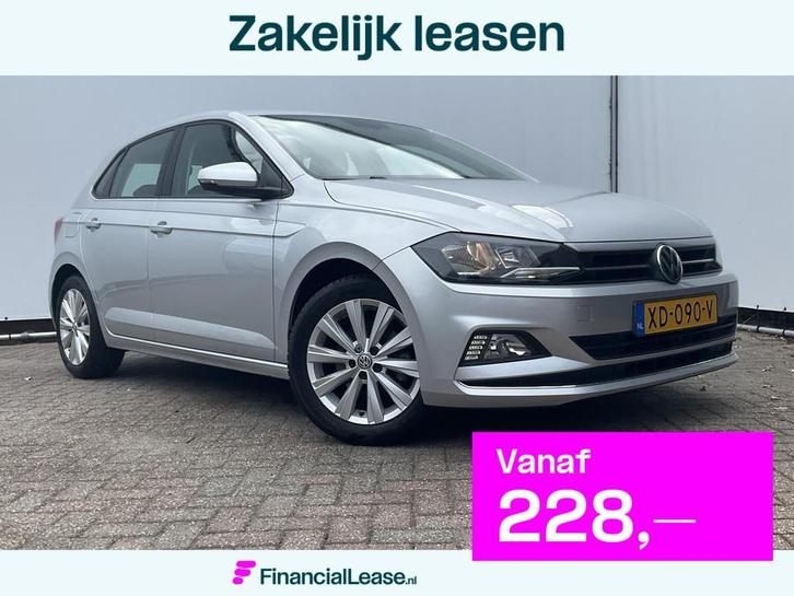 Volkswagen Polo 1.0 TSI Highline Adapt.Cruise Navi Carplay N, Auto's, Volkswagen, Bedrijf, Lease, Financial lease, Polo, ABS, Adaptive Cruise Control