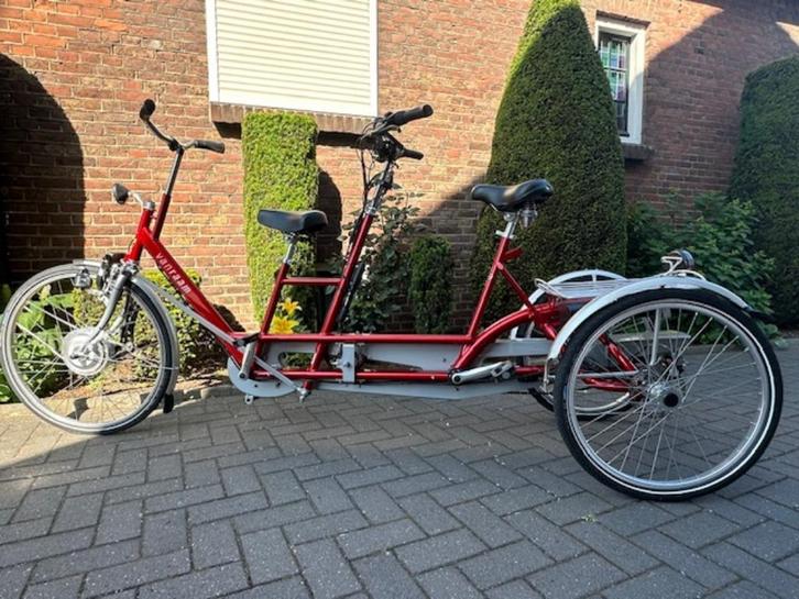 Van Raam Twinny Plus - Nieuwe elektr. ondersteuning, Fietsen en Brommers, Fietsen | Driewielfietsen, Zo goed als nieuw, Ophalen of Verzenden