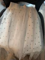 Tule rok gevoerd taille elastiek maat 34-36, Maat 38/40 (M), Overige typen, Wit, Nieuw