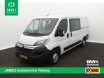 Citroen Jumper 30 2.2 BlueHDi 140 L2H1 Dubbele Cabine TREKHA, Stof, Gebruikt, Euro 6, Citroën