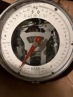 Vintage WEDA Weegschaal met Weegbak, Ophalen of Verzenden