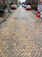 Partij oud gebakken klinkers platkeiformaat / dikformaat, Ophalen, Gebruikt, DeStenenMan, 10 m² of meer