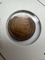 Nederland. Juliana. 5 Cent 1966 misslag 7% excentrisch, Ophalen of Verzenden, Koningin Juliana, 1 cent