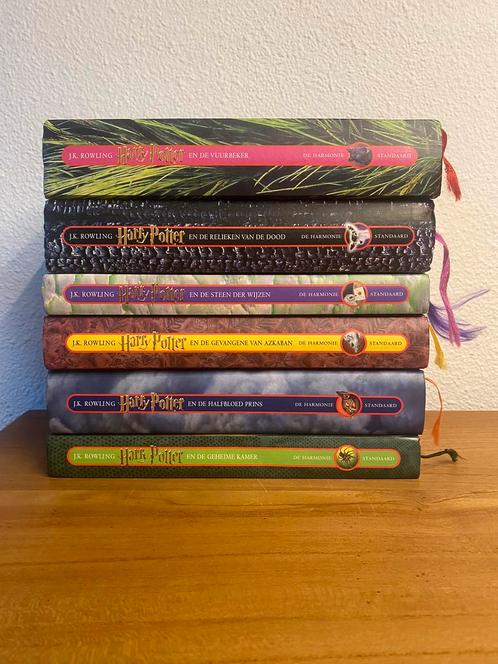 Harry Potter boeken 6 delig, Verzamelen, Harry Potter, Zo goed als nieuw, Boek of Poster, Ophalen of Verzenden