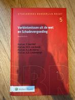 T. Hartlief - Verbintenissen uit de wet en Schadevergoeding, Ophalen of Verzenden, T. Hartlief