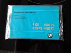 Handleiding BMW R100 R100RS R100CS R100RT, Verzenden, BMW
