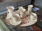 Wedgwood koffiekopjes met schotels met onderblad, Huis en Inrichting, Ophalen, Nieuw, Wedgwood, Kop(pen) en/of Schotel(s)