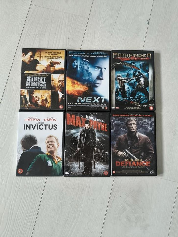 Diverse films op dvd, Cd's en Dvd's, Dvd's | Actie, Zo goed als nieuw, Vanaf 16 jaar, Ophalen