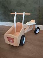Van Dijk houten kinderloop bakfiets, driewieler, loopfiets, Kinderen en Baby's, Ophalen, Nieuw, Overige typen, Met wieltjes