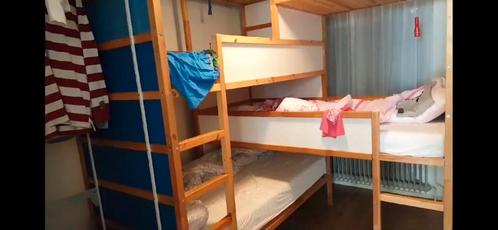 3 persoons stapelbed, Kinderen en Baby's, Kinderkamer | Stapelbedden en Hoogslapers, Gebruikt, Stapelbed, Ophalen