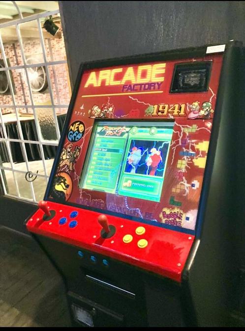 Unieke Arcade Classic kast, “ARCADE FACTORY, Spelcomputers en Games, Spelcomputers | Overige, Zo goed als nieuw, Ophalen