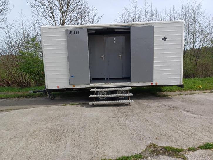 Toiletwagen te huur, Hobby en Vrije tijd, Feestartikelen | Verhuur, Overige, Ophalen