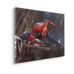 Spiderman Canvas - 90x60 cm - Marvel, Ophalen of Verzenden, Superheld, Nieuw, Plaatje, Poster of Sticker