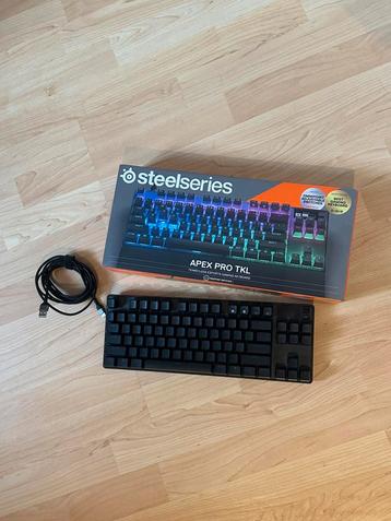 SteelSeries Apex Pro TKL– Half jaar oud, zo goed als nieuw beschikbaar voor biedingen