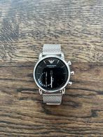 Horloge Emporio Armani, Staal, Staal, Polshorloge, Zo goed als nieuw