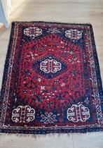 Vintage vloerkleed, Ophalen, Gebruikt, Blauw, Perzisch tapijt