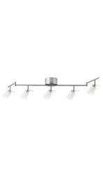 TIDIG plafondspot met 5 (verstelbare) spots, IKEA, Ophalen, Gebruikt, Glas