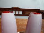 2 vintage opaline lampen, Antiek en Kunst, Antiek | Lampen, Ophalen of Verzenden