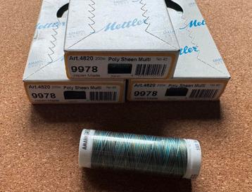 Mettler Poly Sheen Multi machine borduurgaren beschikbaar voor biedingen