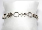Schitterende Finse Zilveren Jorma Laine Design Armband, Verzenden, Zilver, Armband