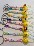 Emoji Sleutelhanger met Naam, Ophalen of Verzenden, Nieuw, Feestartikel, Verjaardag