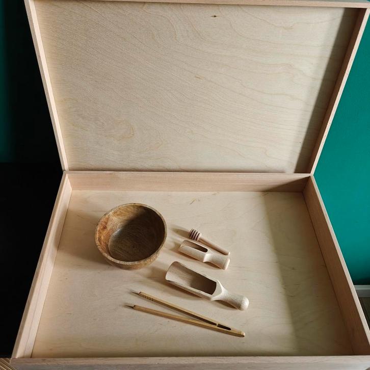 Sensorische Speelbak met accessoires, Sieraden, Tassen en Uiterlijk, Manchetknopen, Nieuw, Overige materialen, Ophalen of Verzenden