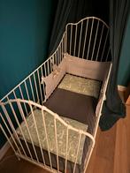 Crème Smeedijzeren Ledikant van het merk Diss, Ophalen, Gebruikt, Ledikant