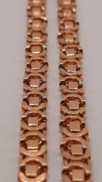 gouden platte koningsketting 14kt, Www.bredajuwelier.nl, Nieuw, Ophalen of Verzenden, Www.bredajuwelier.nl