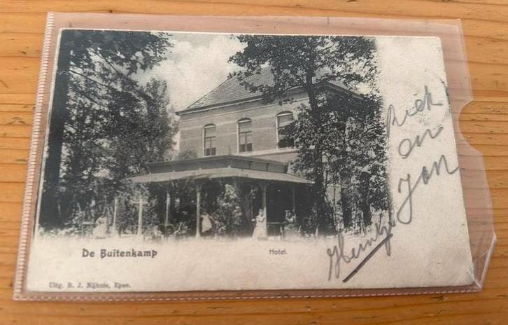 Ansichtkaart Epse hotel de Buitenkamp, Verzamelen, Ansichtkaarten | Nederland, Gelderland, Verzenden