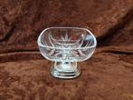 Kristallen schaaltje op verzilverde voet Koninklijke Begeer, Antiek en Kunst, Ophalen of Verzenden