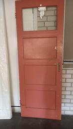 Massief houten binnendeur, Doe-het-zelf en Verbouw, Deuren en Horren, Ophalen, Gebruikt, Minder dan 80 cm, Binnendeur