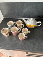 Mokken en theepot, Huis en Inrichting, Keuken | Servies, Ophalen, Overige typen, Zo goed als nieuw, Overige stijlen