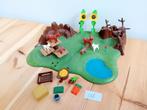 Playmobil geiten met tuin, Gebruikt, Ophalen of Verzenden