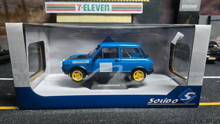 Solido Autobianchi A112 Abarth - Nieuw in doos!, Hobby en Vrije tijd, Modelauto's | 1:18, Nieuw, Auto, Solido, Ophalen of Verzenden